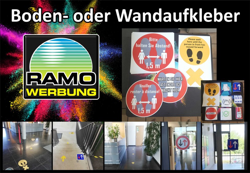 H O M E Ramo Werbung Siebdruck Textildruck Digitaldruck Beschriftung