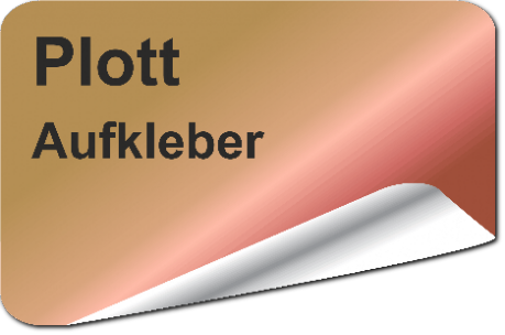 Aufkleber plotten